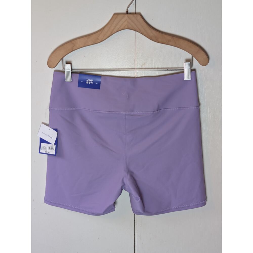 JoyLab Ruched Purple Shorts Large - Picture 8 of 9